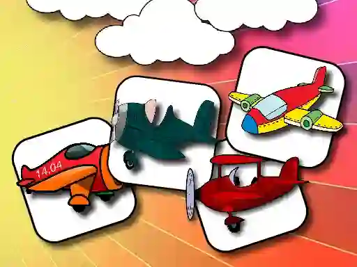 Juego Airplane Memory Challenge en línea