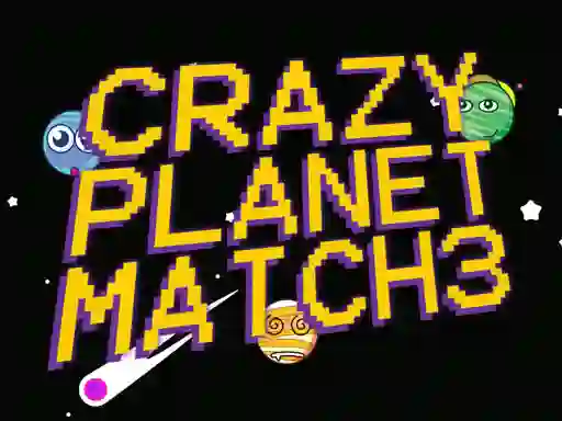Juego Crazy Planet Match 3 en línea