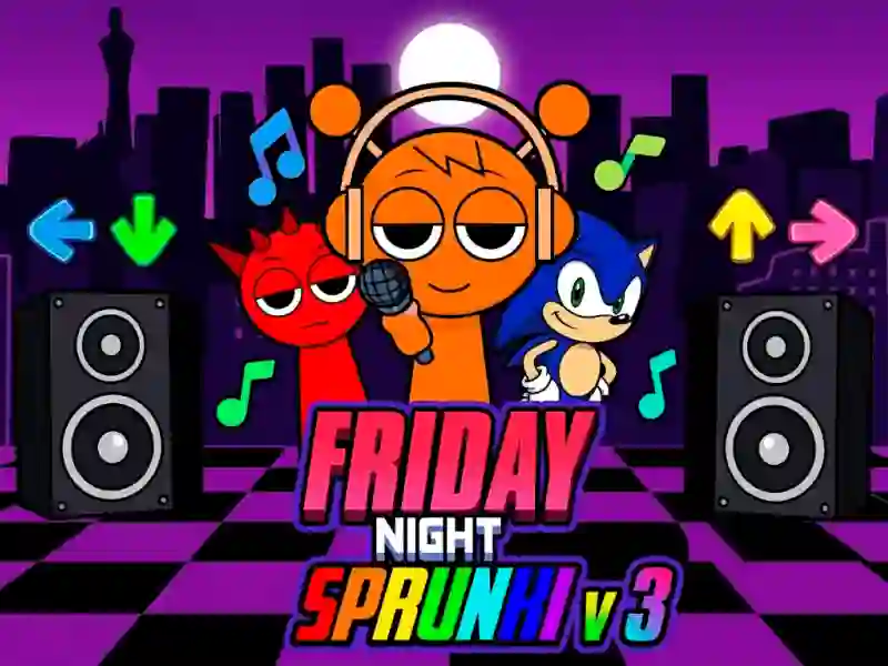 Juego Friday Night Sprunki v 3 en línea