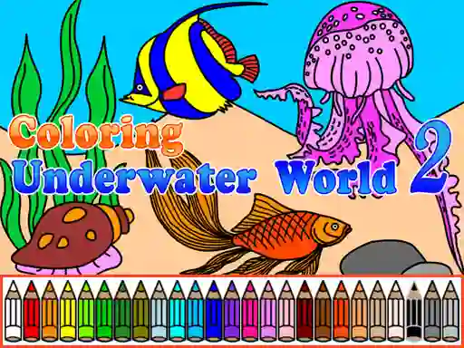 Juego Сoloring Underwater World 2 en línea