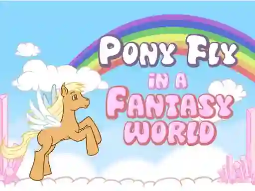 Juego Pony fly in a fantasy world en línea