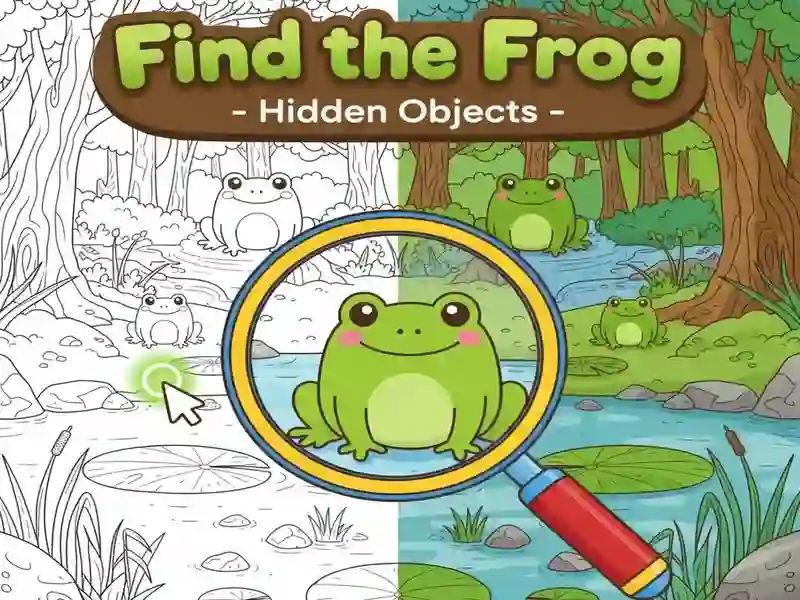 Juego Find the Frog Hidden Objects en línea