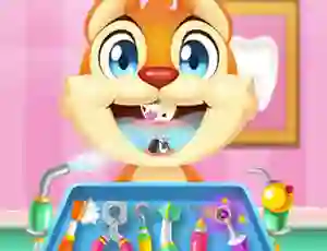 Juego Crazy Animals Dentist en línea