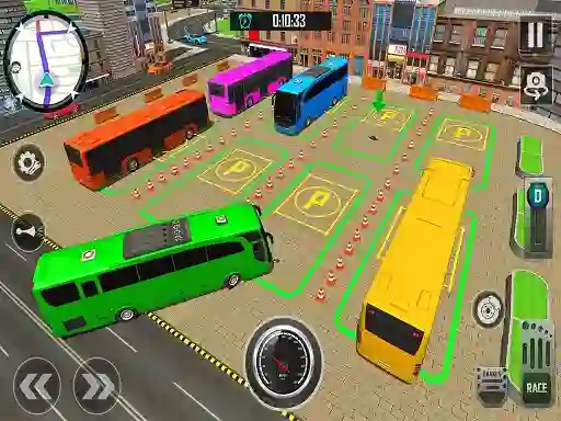 Juego Bus City Parking Simulator en línea