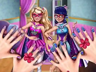Juego Princess Superheroes: Beauty Salon en línea