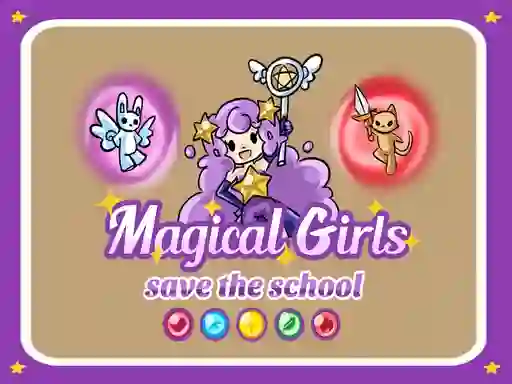 Juego Magical Girls Save the School en línea