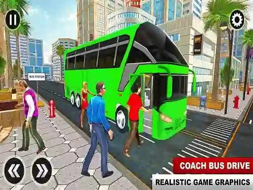 Juego Euro Coach Bus City Extreme Driver en línea