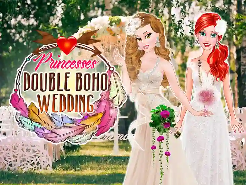 Juego Princesses Double Boho Wedding en línea