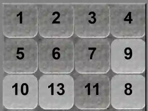 Juego Classic Sliding Numbers en línea