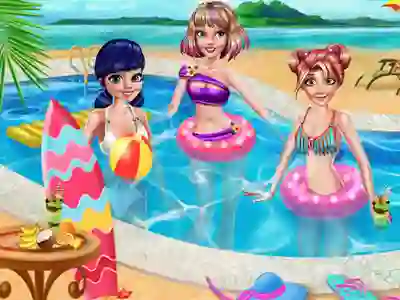 Juego Princesses Summer Vacation en línea