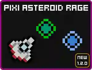 Juego Pixi Asteroid Rage en línea