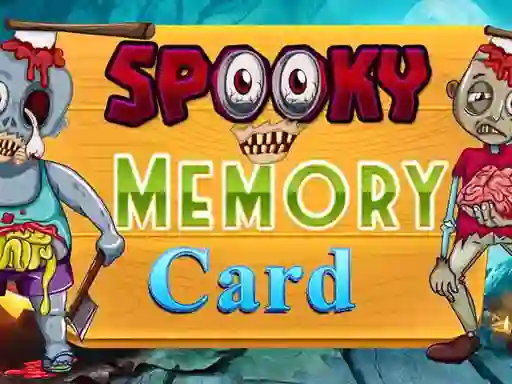 Juego Spooky Memory Card en línea