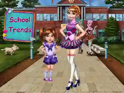 Juego School Trends en línea
