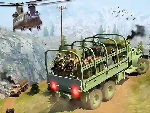 Juego Army Cargo Transport Driving en línea
