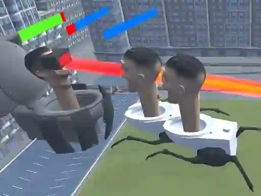 Juego Merge Toilet Skib Fight en línea