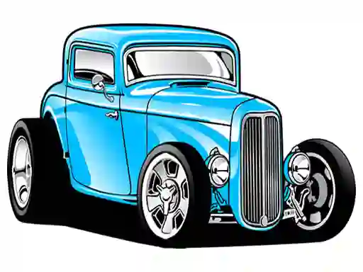 Juego Hot Rod Coloring en línea