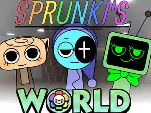 Juego Sprunkis WORLD All MOD en línea