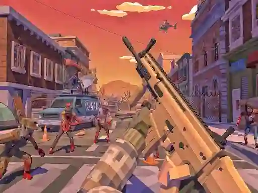 Juego Polygon War Z Zombie en línea