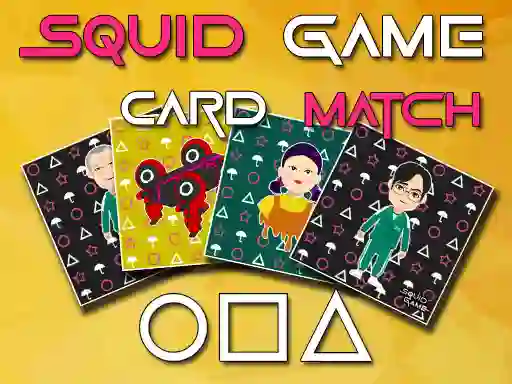 Juego Squid Game Memory Card Match en línea