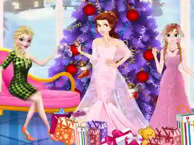 Juego Girls Christmas Party Prep en línea