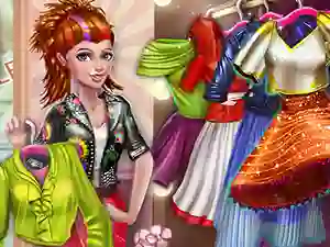 Juego Sery Shopping Day Dolly Dress Up en línea