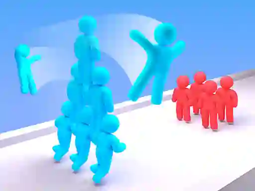 Juego Crowd Stack Race 3D en línea