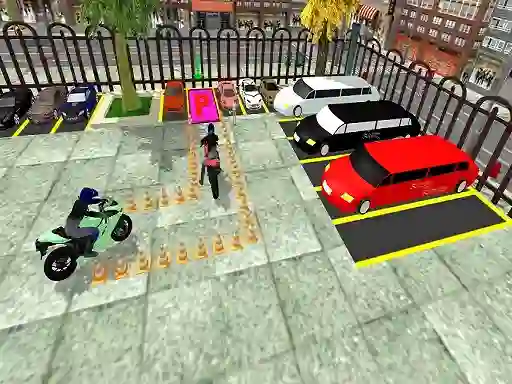 Juego Advance Bike Parking en línea