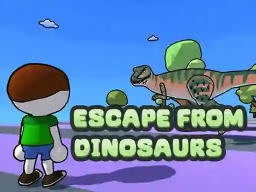 Juego Escape From Dinosaurs en línea