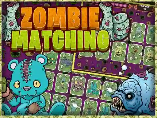 Juego Zombie Matching en línea