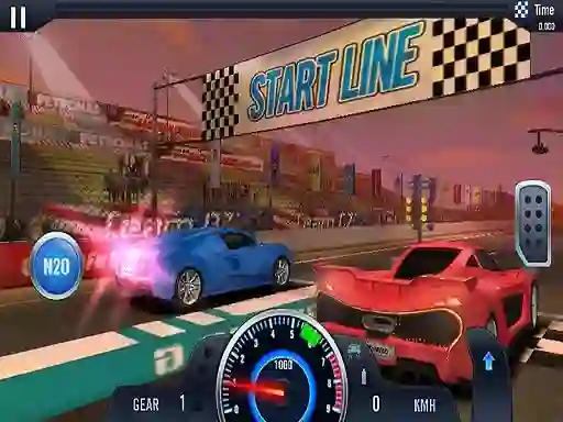Juego Fast Line Furious Car Racing en línea