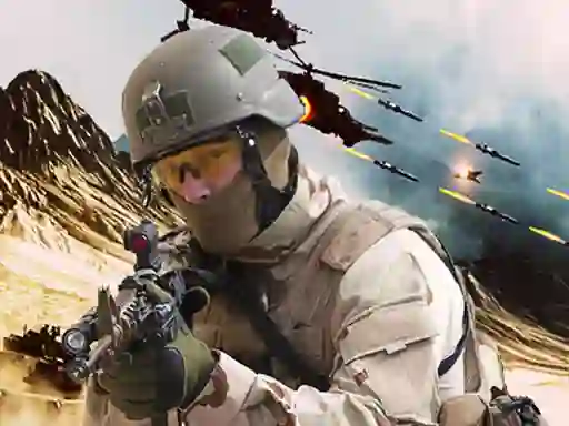 Juego Modern Commando Combat en línea
