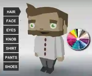 Juego Coloring Bloxy Boy en línea