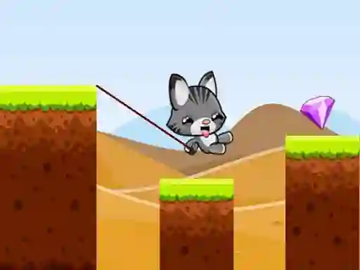 Juego Swing Cat Endless Jump en línea