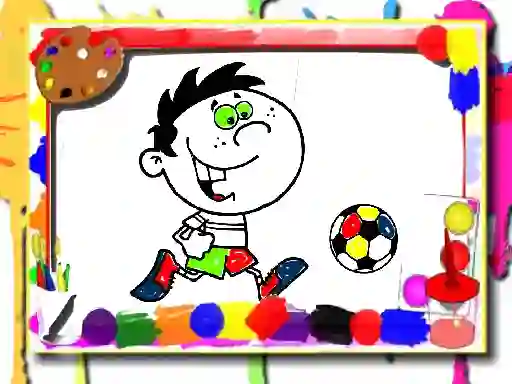 Juego Football Coloring Time en línea