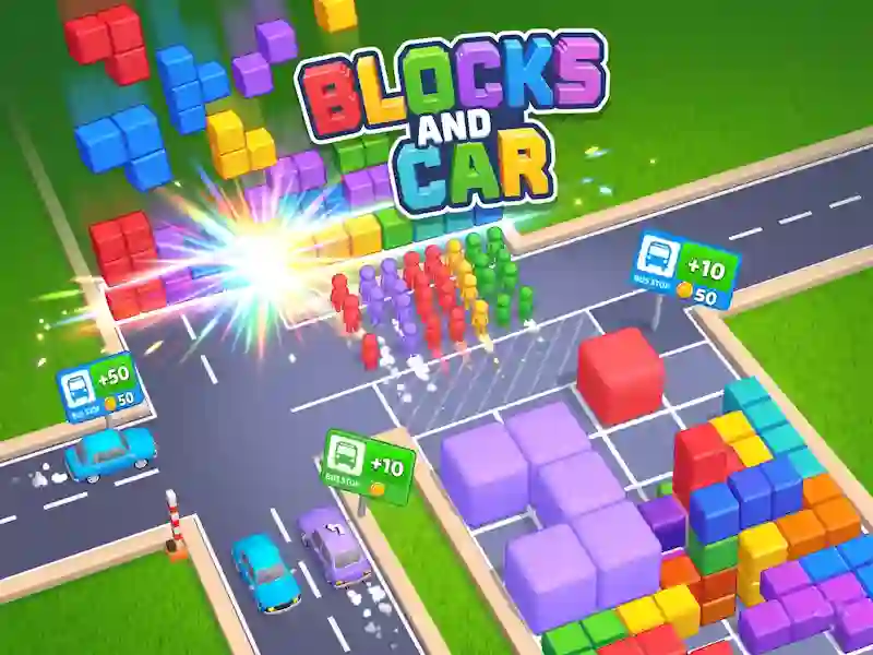 Juego Blocks and Car en línea