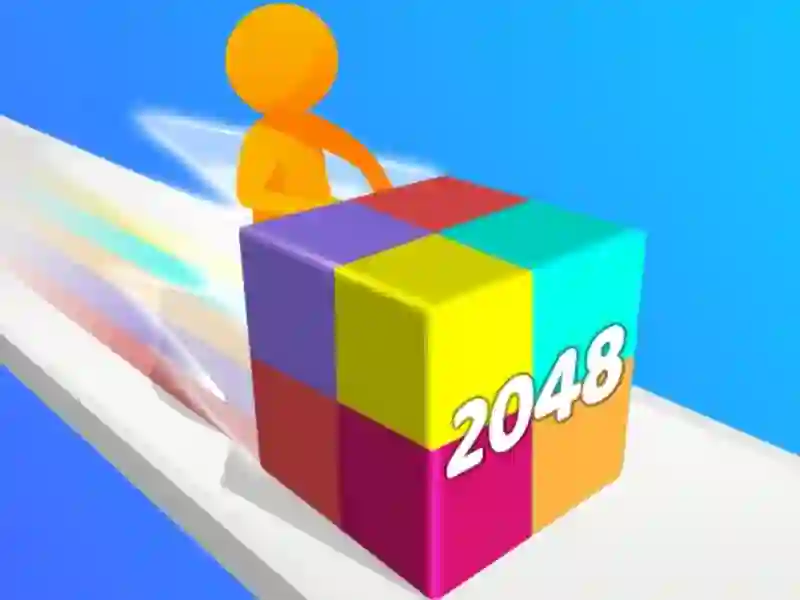 Juego Geometry Stack 2048 Run en línea