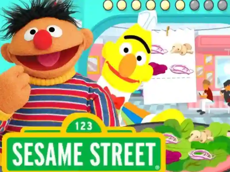 Juego 123 Sesame Street: Super Salad Diner en línea