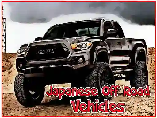 Juego Japanese Off Road Vehicles en línea