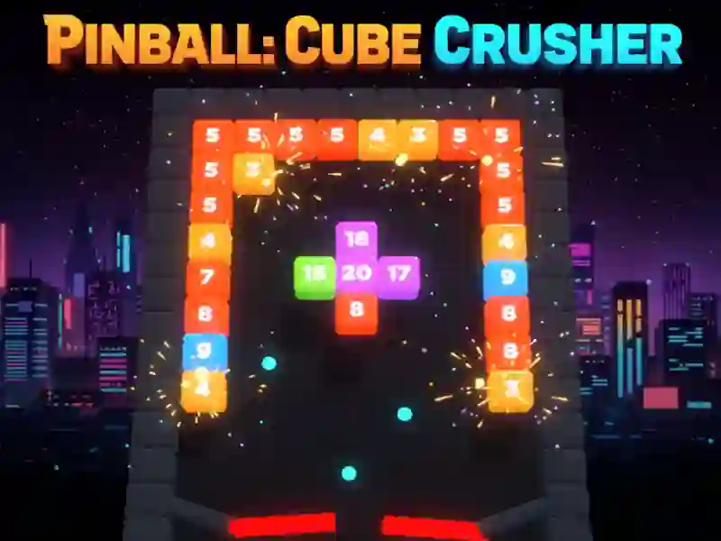 Juego Pinball: Cube Crusher en línea
