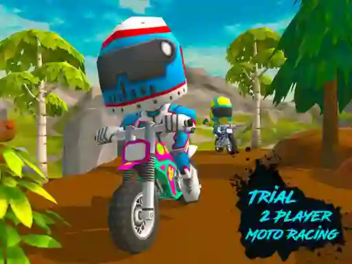 Juego Trial 2 Player Moto Racing en línea