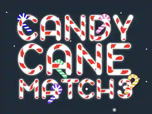 Juego Candy Cane Match 3 en línea