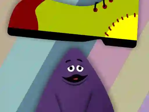 Juego Grimace vs giant clown shoes en línea