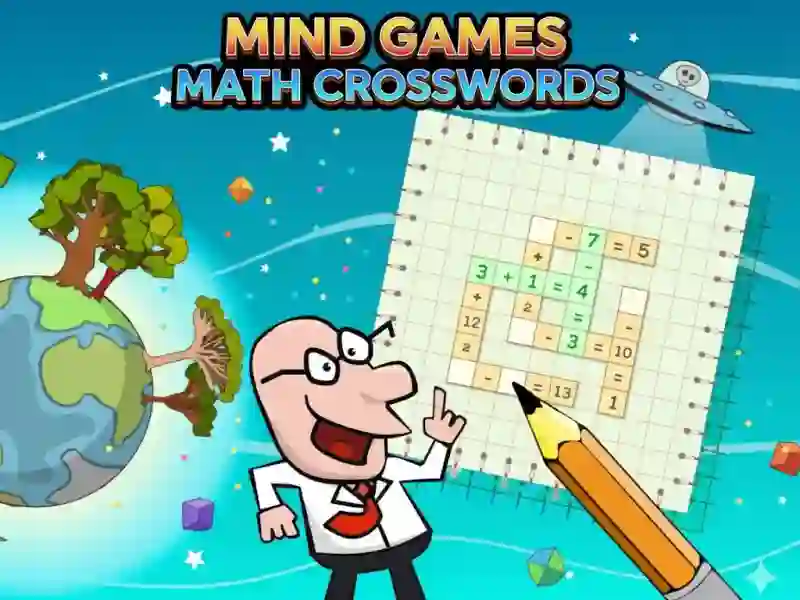 Juego Mind Games Math Crosswords en línea
