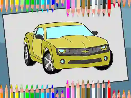 Juego American Cars Coloring Book en línea