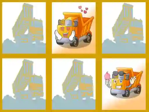 Juego Dump trucks memory en línea