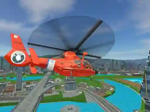 Juego 911 Rescue Helicopter Simulation 2020 en línea