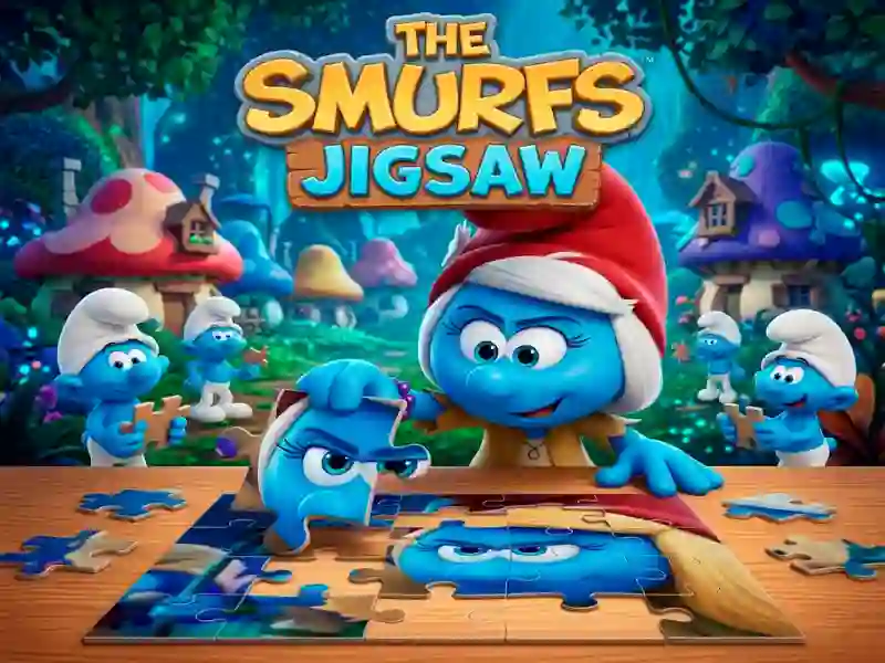 Juego The Smurfs Jigsaw en línea