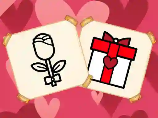 Juego Valentine Present Coloring en línea