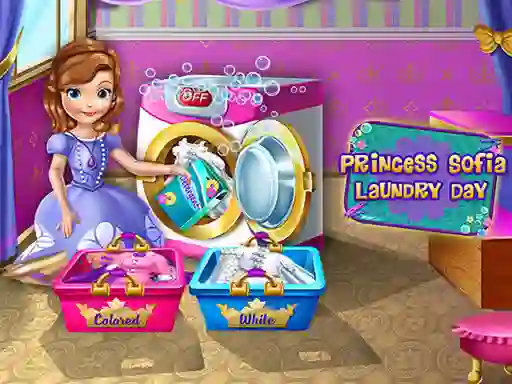 Juego Young Princess Laundry Day en línea