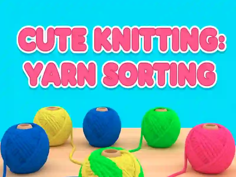 Juego Cute Knitting: Yarn Sorting en línea